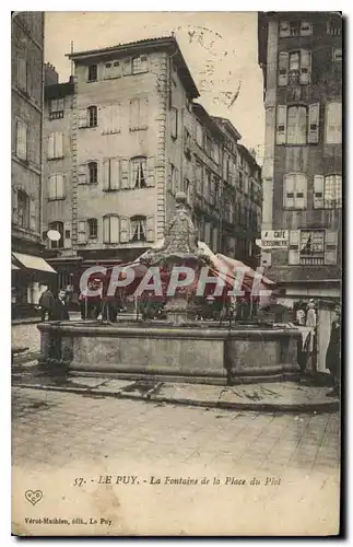 Cartes postales Le Puy La Fontaine de la Place du Plot