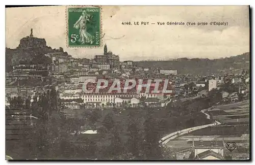 Cartes postales Le Puy Vue Generale Vue prise d'Espaty