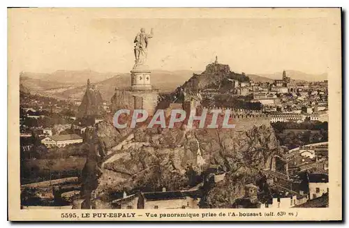 Ansichtskarte AK Le Puy Espaly Vue panoramique prise de l'A bousset