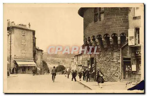 Cartes postales Le Puy Haute Loire La Tour Pannessac et Boulevard Carnot