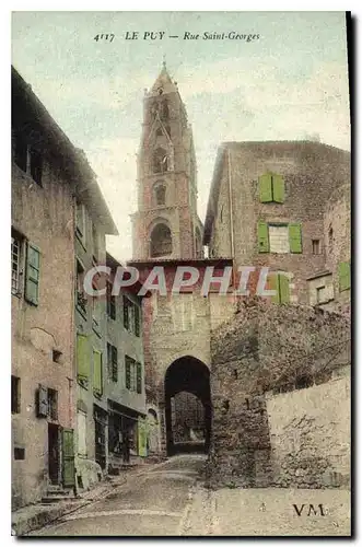 Cartes postales Le Puy Rue Saint Georges