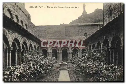 Ansichtskarte AK Le Puy Cloitre de Notre Dame du Puy