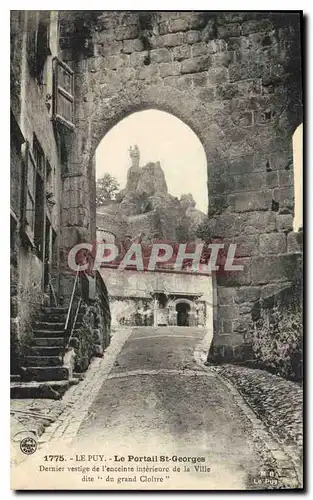 Cartes postales Le Puy Le Portail St Georges