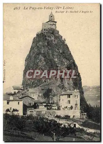 Cartes postales Le Puy en Velay Hte Loire Rocher St Michel