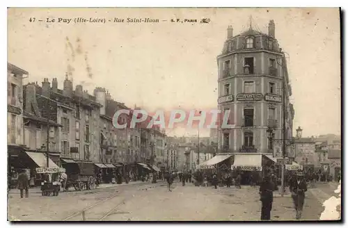 Cartes postales Le Puy Hte Loire Rue Saint Haon