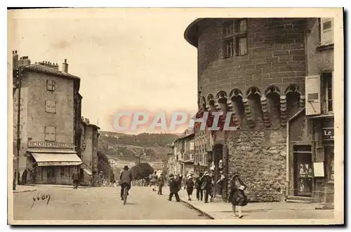 Cartes postales Averagne Le Puy Haute Loire La Tour Pannessac et Boulevard Carnot