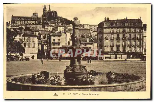 Cartes postales Le Puy Place Michelet