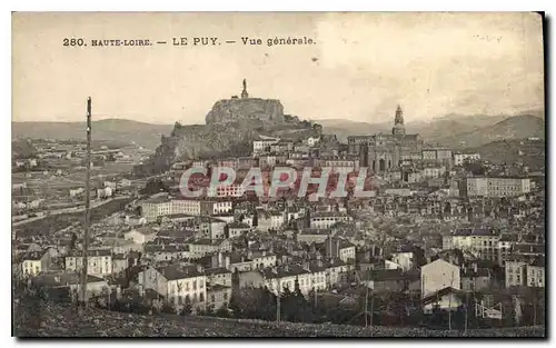 Ansichtskarte AK Haute Loire Le Puy Vue generale