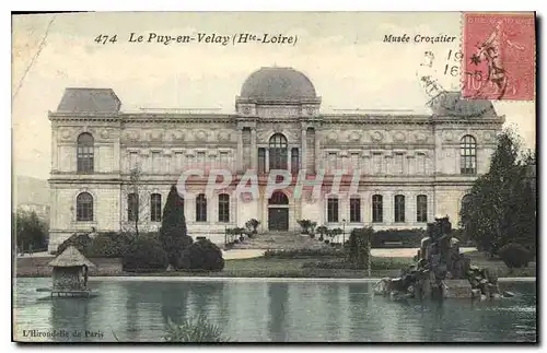 Ansichtskarte AK Le Puy en Velay Hte Loire  Musee Crozatier