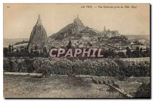 Ansichtskarte AK Le Puy Vue Generale prise du Pont Neuf