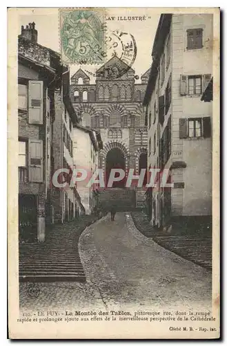 Cartes postales Le Puy La Montee des Tables