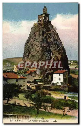 Cartes postales Le Puy Le Rocher d'Aiguilhe