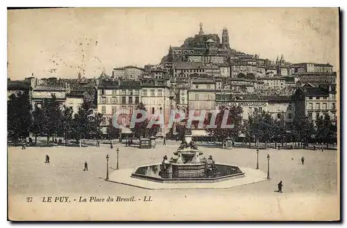 Cartes postales Le Puy La Place du Breuil