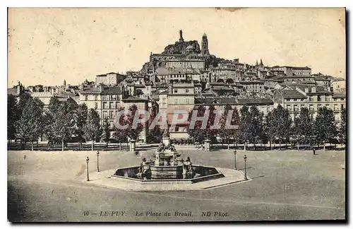 Cartes postales Le Puy La Place du Breuil