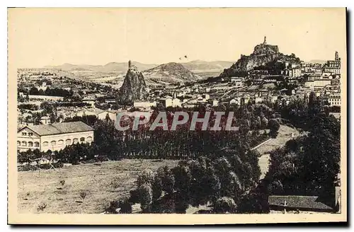 Ansichtskarte AK Le Puy Vue generale Prise du Rocher d'Espaly