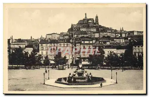 Cartes postales Le Puy La Place du Breuil