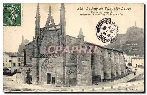 Ansichtskarte AK Le Puy en Velay Hte Loire Eglise St Laurent