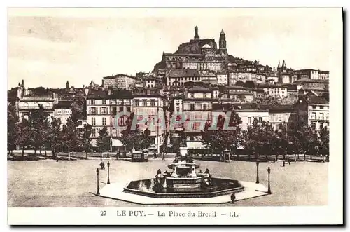 Cartes postales Le Puy La Place du Breuil