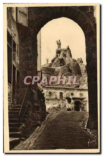 Ansichtskarte AK Le Puy Haute Loire N D de France et le Rocher Corneille