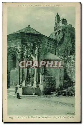 Ansichtskarte AK La Haute Loire Pittoresque Le Puy Le Temple de Diane