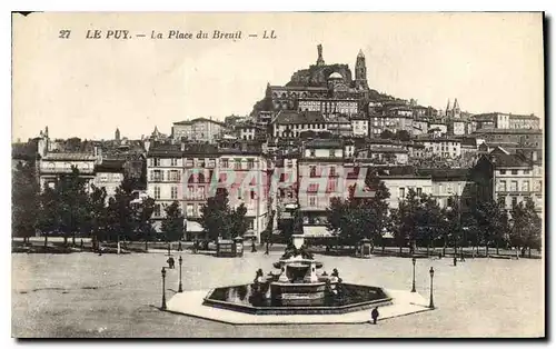 Cartes postales Le Puy La Place du Breuil