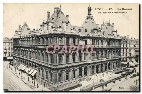 Cartes postales Lyon La Bourse Palais du Commerce