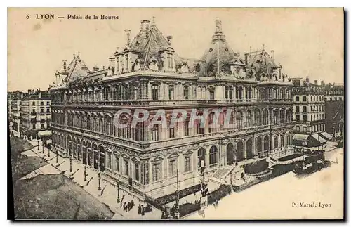 Cartes postales Lyon Palais de la Bource