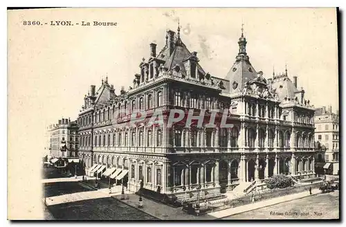 Cartes postales Lyon La Bourse