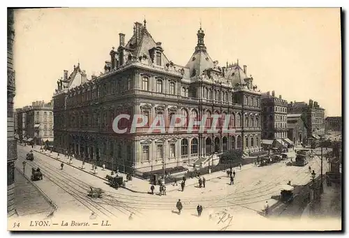 Cartes postales Lyon La Bourse