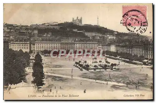 Cartes postales Lyon Panorama de la Place Bellecour