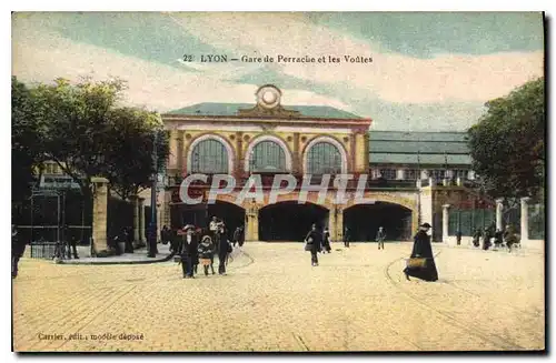 Cartes postales Lyon Gare de Perrache et les Voutes