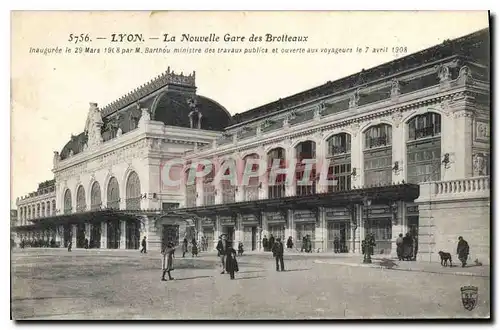 Cartes postales Lyon La Nouvelle Gare des Brotteaux