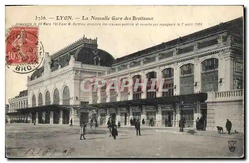 Cartes postales Lyon La Nouvelle Gare des Brolleaux