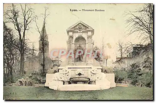 Cartes postales Lyon Monument Burdeau