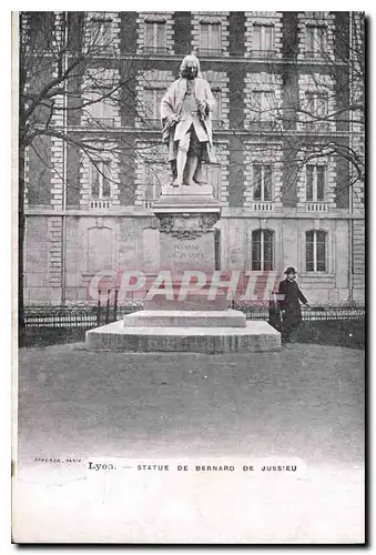 Ansichtskarte AK Lyon Statue de Bernard de Jussteau