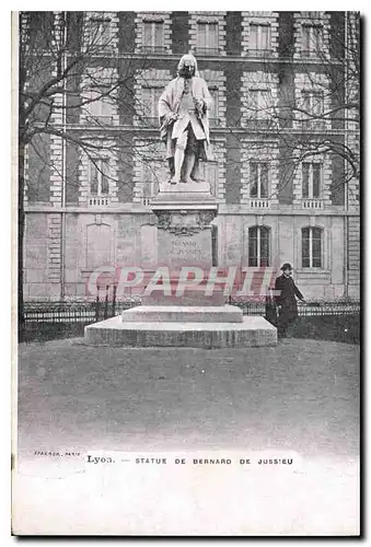 Cartes postales Lyon Statue de Bernard de Jussteau
