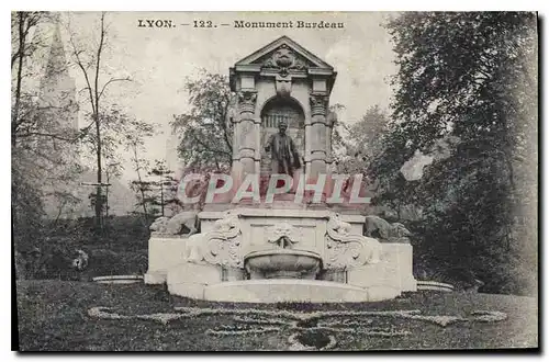 Ansichtskarte AK Lyon Monument Burdeau