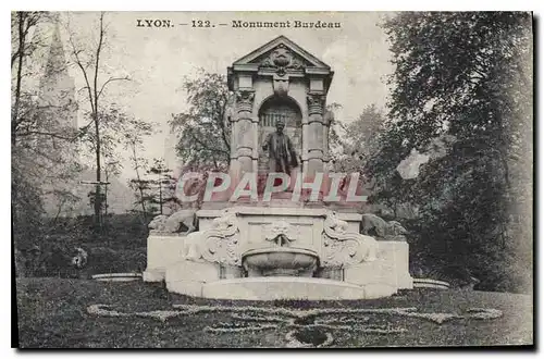 Cartes postales Lyon Monument Burdeau
