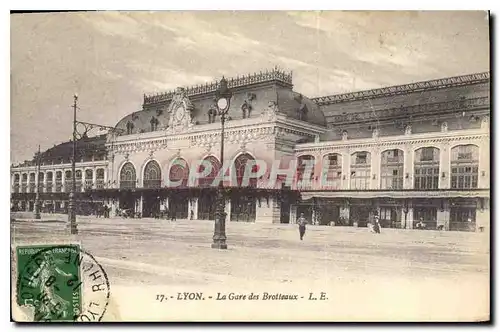 Cartes postales Lyon La Gare des Brotteaux