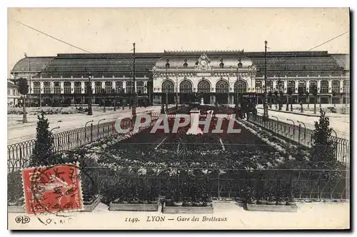 Cartes postales Lyon Gare des Brotteaux