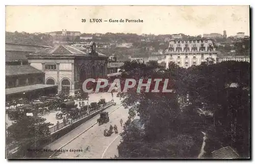 Cartes postales Lyon Gare de Perrache