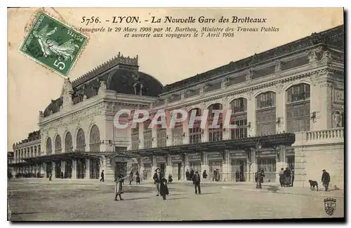 Cartes postales Lyon La Nouvelle Gare des Brotteaux