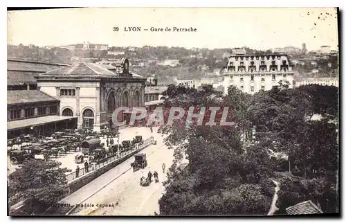 Cartes postales Lyon Gare de Perrache