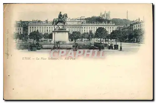 Ansichtskarte AK Lyon La Plave Bellecour