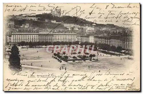Cartes postales Lyon Panorama de la Place Bellecour