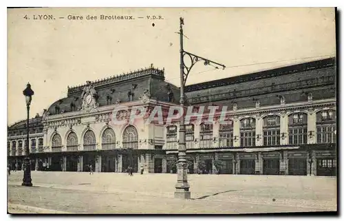 Cartes postales Lyon Gare des Brotteaux