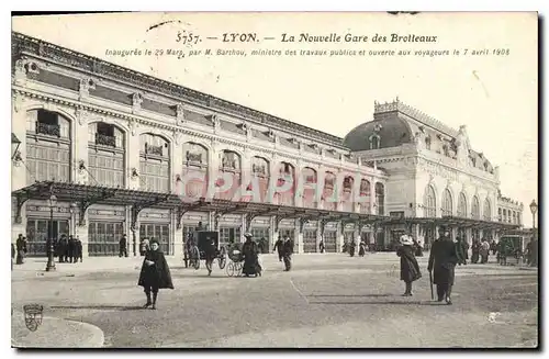 Cartes postales Lyon La Nouvelle Gare des Brotteaux