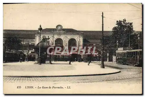 Cartes postales Lyon La Gare de Perrache