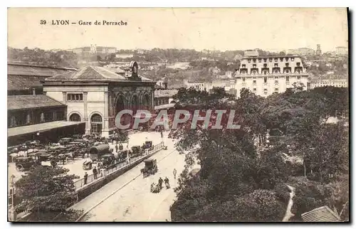 Cartes postales Lyon Gare de Perrache