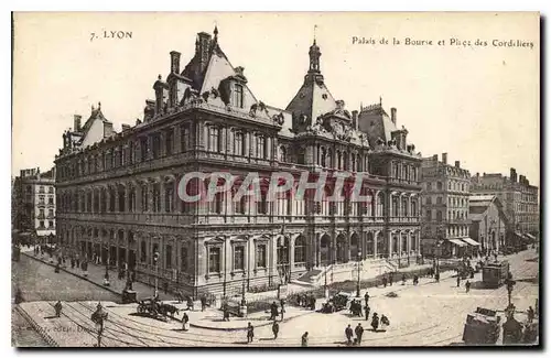 Cartes postales Lyon Palais de la Bourse